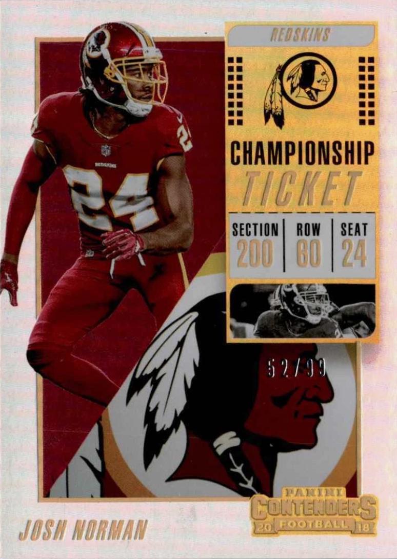 Josh Norman [Championship Ticket] #2
