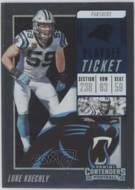 Luke Kuechly [Playoff Ticket] #86