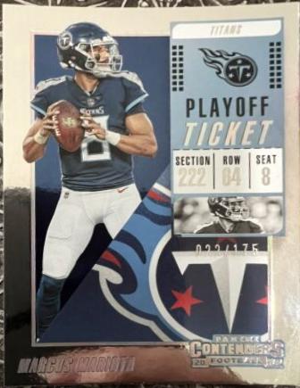 Marcus Mariota [Playoff Ticket] #4