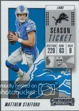 Matthew Stafford [Season Ticket] #66