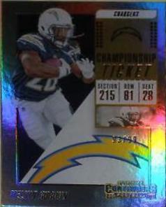 Melvin Gordon [Championship Ticket] #49