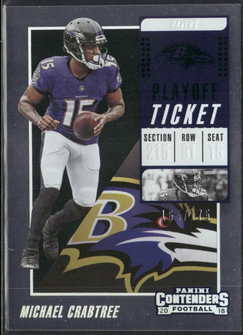 Michael Crabtree [Playoff Ticket] #91