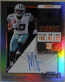 Michael Gallup [Championship Ticket] #126