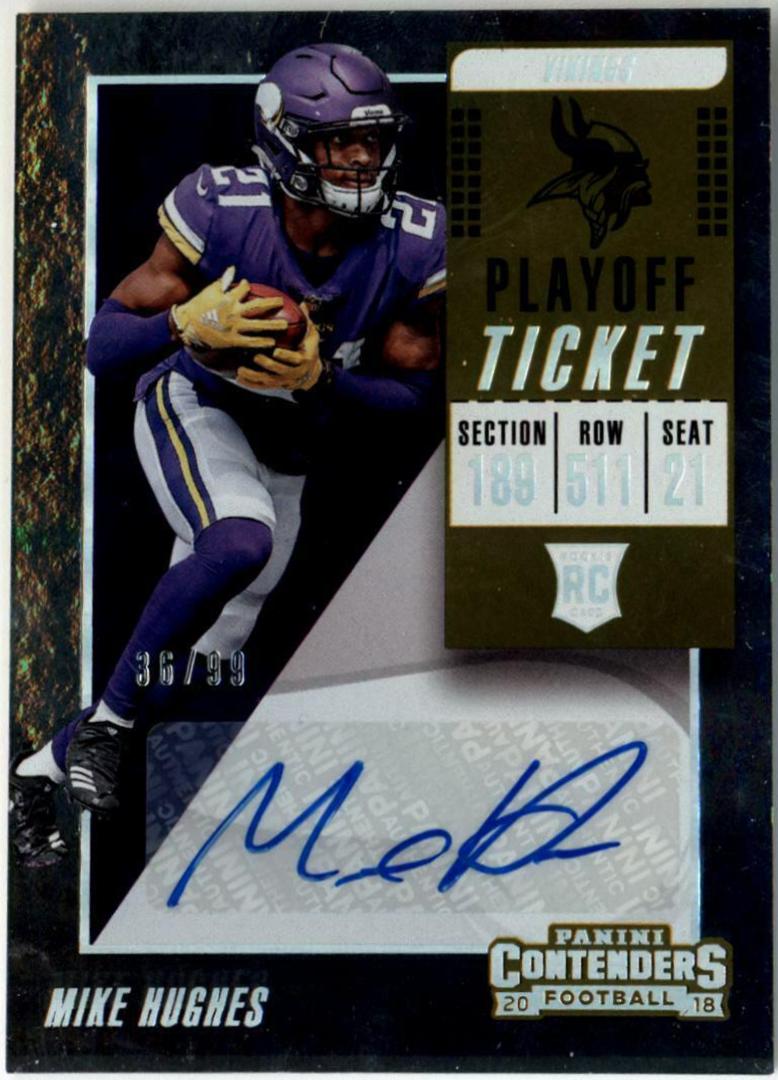 Mike Hughes [Playoff Ticket] #257