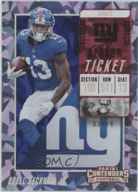 Odell Beckham Jr. [Cracked Ice Ticket] #31