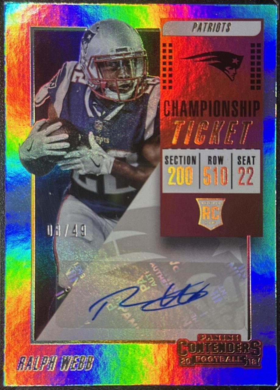 Ralph Webb [Championship Ticket] #307