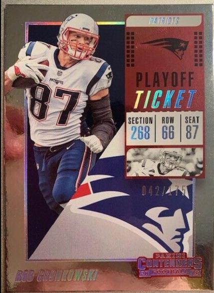 Rob Gronkowski [Playoff Ticket] #37
