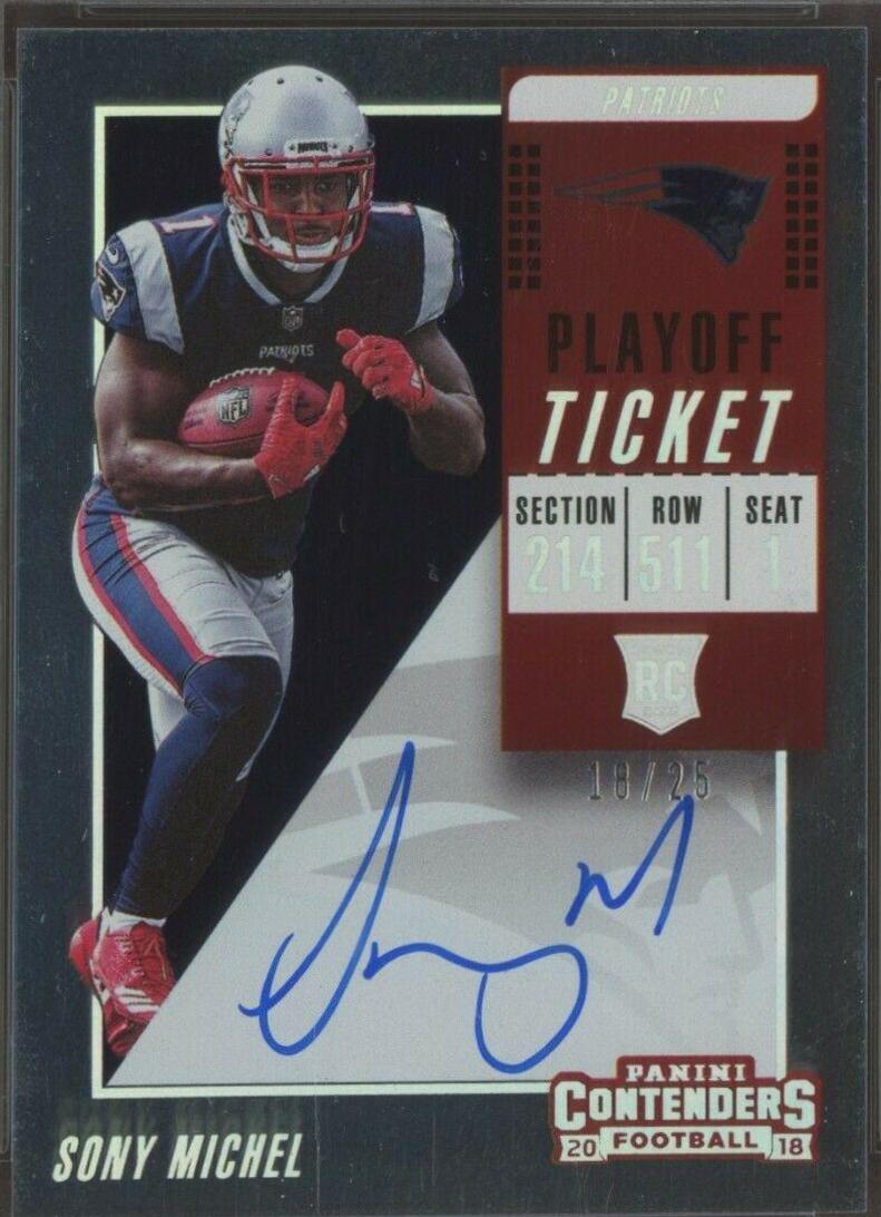 Sony Michel [Playoff Ticket] #111