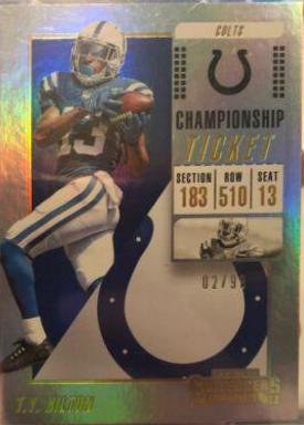 T.Y. Hilton [Championship Ticket] #57