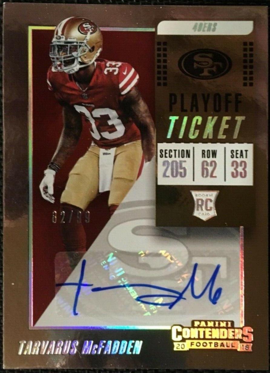 Tarvarus McFadden [Playoff Ticket] #233
