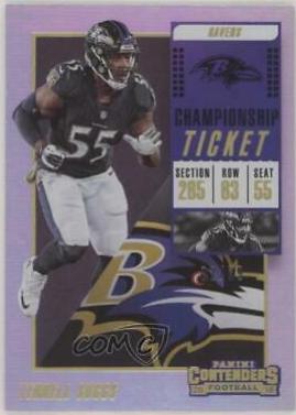 Terrell Suggs [Championship Ticket] #92