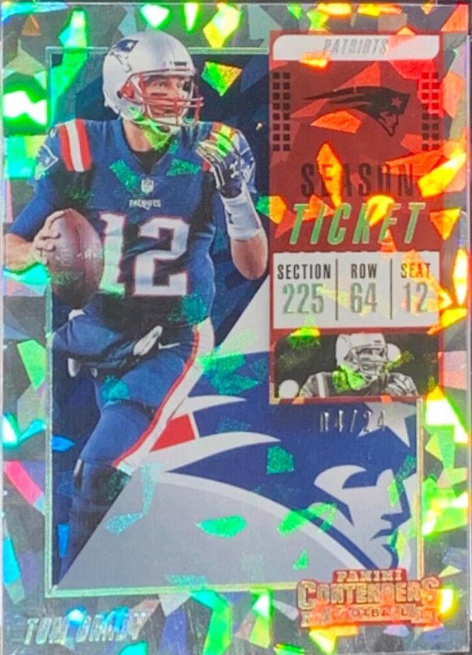 Tom Brady [Cracked Ice Ticket] #36
