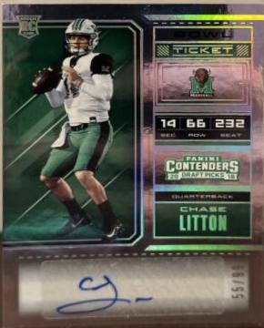 Chase Litton [Bowl Autograph] #201