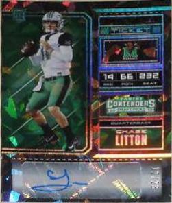 Chase Litton [Cracked Ice Autograph] #201