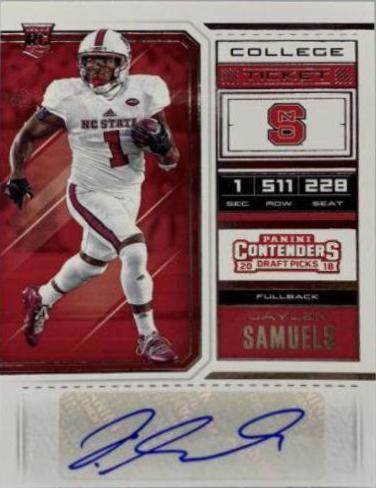 Jaylen Samuels [Autograph] #135