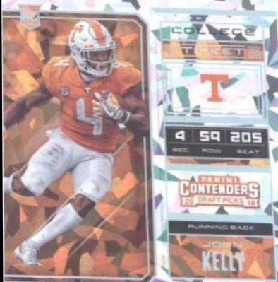 John Kelly [Cracked Ice Autograph] #126