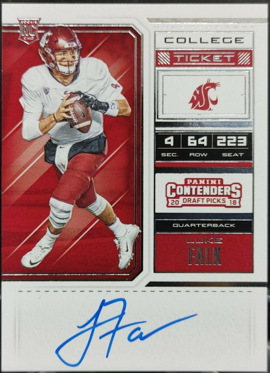 Luke Falk [Autograph] #118