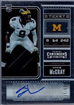 Mike McCray [Bowl Autograph] #240
