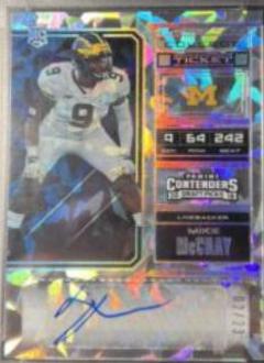 Mike McCray [Cracked Ice Autograph] #240
