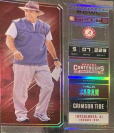 Nick Saban [Bowl] #76