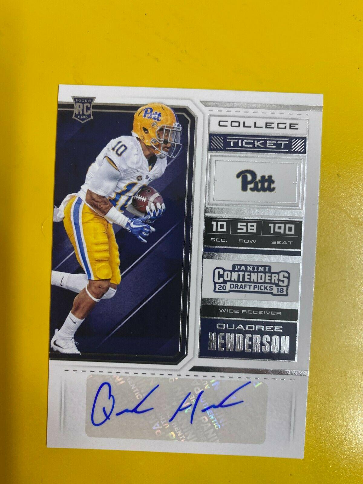 Quadree Henderson [Autograph] #159