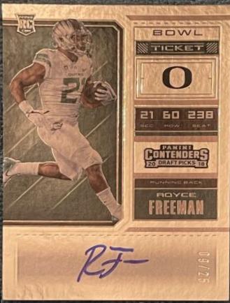 Royce Freeman [Bowl Autograph] #122