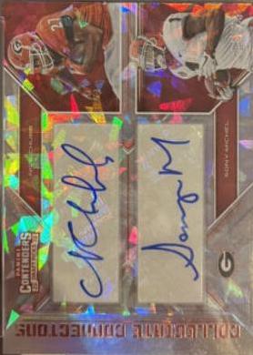 Sony Michel [Cracked Ice Autograph] #141