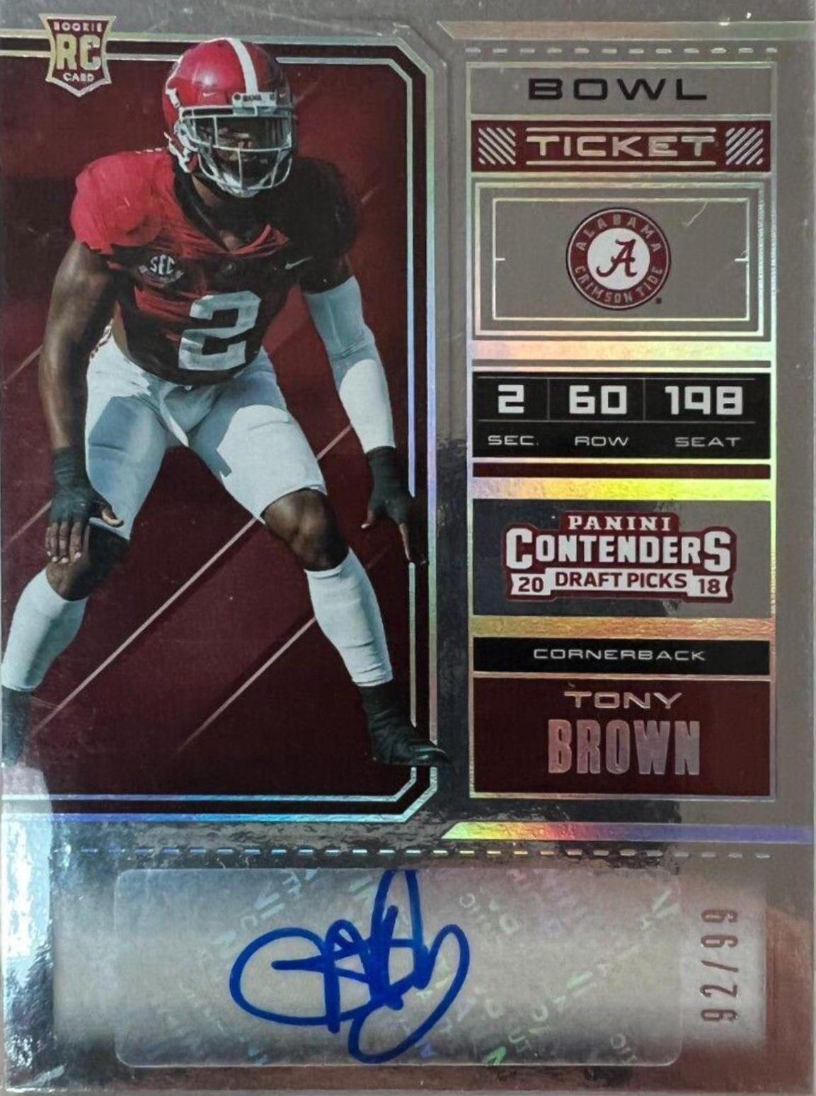 Tony Brown [Autograph] #233