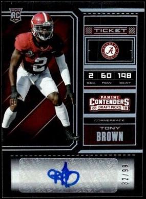 Tony Brown [Bowl Autograph] #233