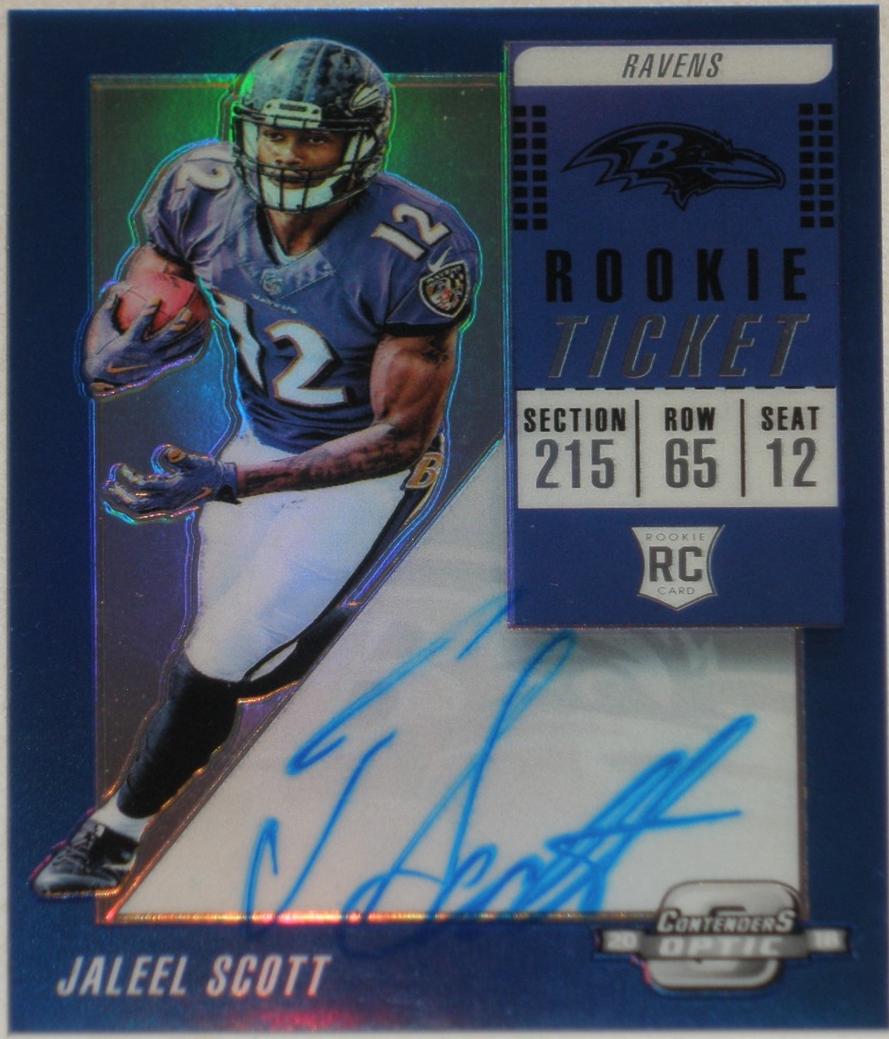 Jaleel Scott [Autograph Blue] #135