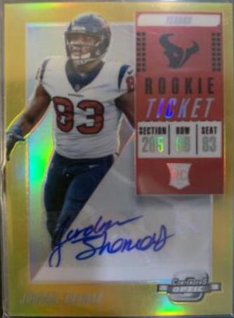 Jordan Thomas [Autograph Gold] #142
