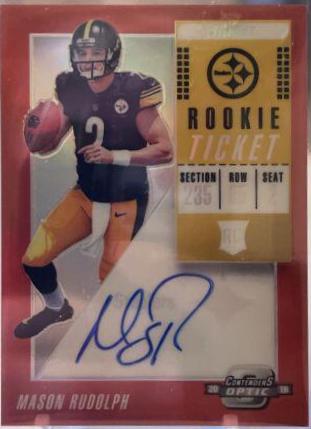 Mason Rudolph [Autograph Red] #125