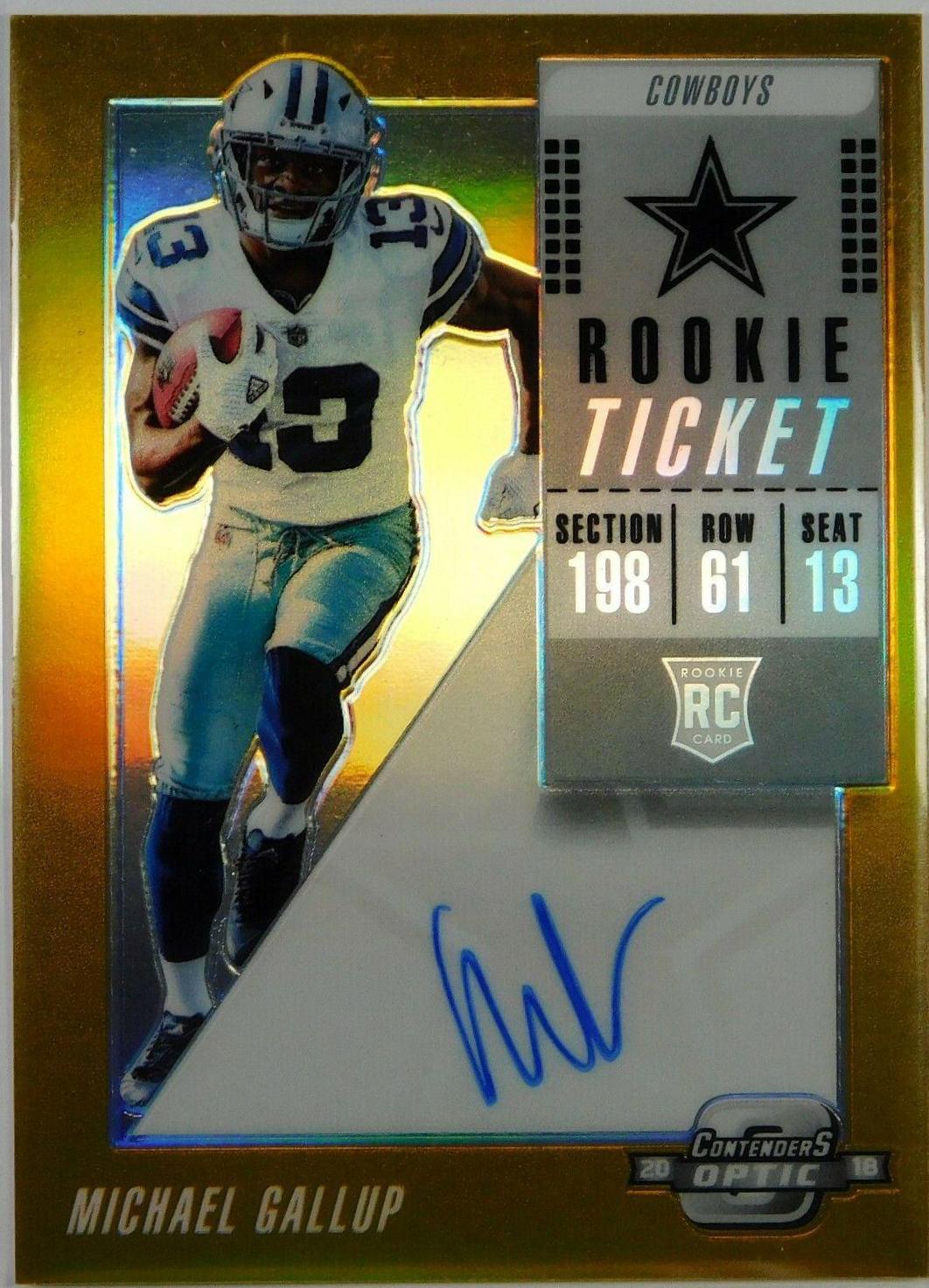 Michael Gallup [Autograph Gold] #126