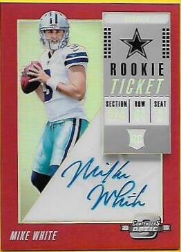 Mike White [Autograph Red] #139
