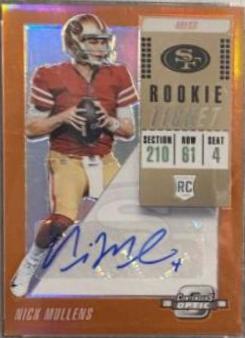 Nick Mullens [Autograph Orange] #146