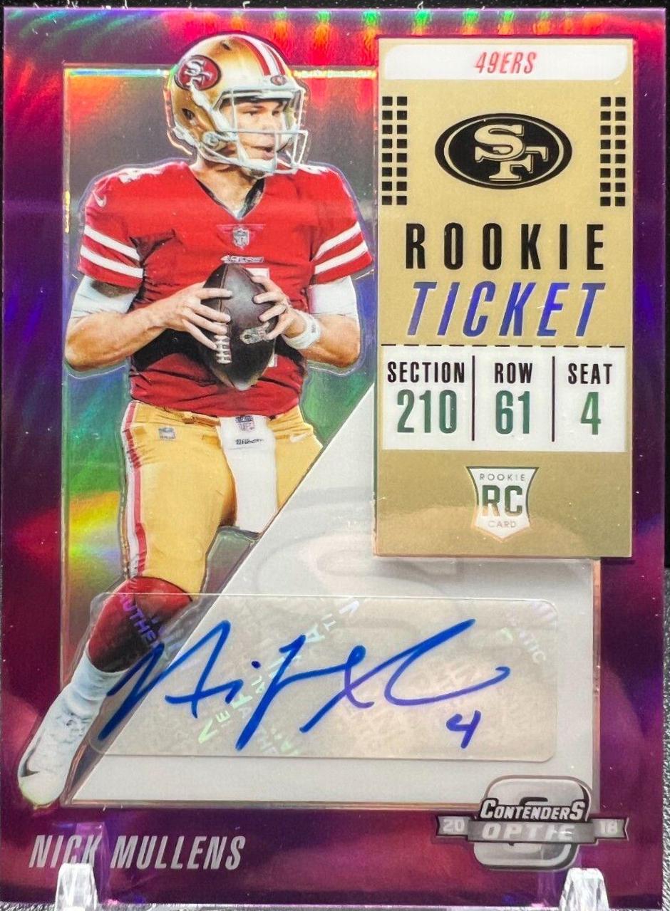 Nick Mullens [Autograph Purple] #146