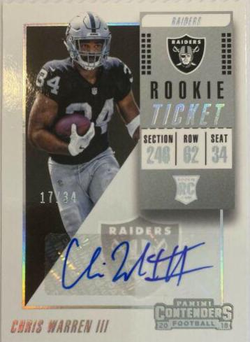Chris Warren III [Stub] #267