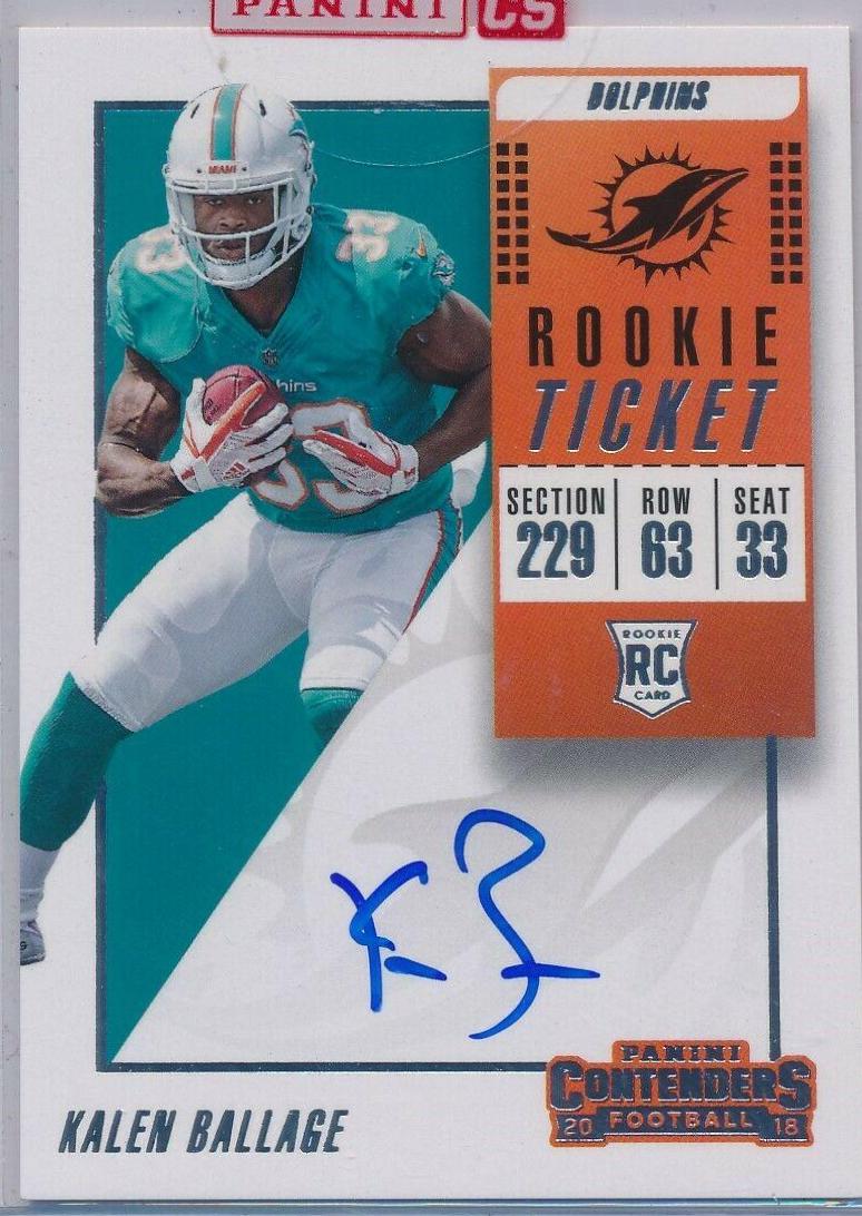 Kalen Ballage #134