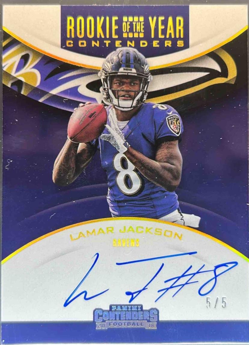 Lamar Jackson [Autograph Gold]