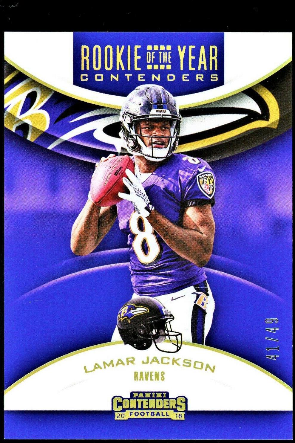 Lamar Jackson [Silver] #RYA-LJ