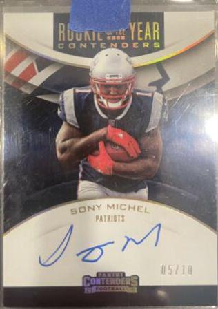 Sony Michel [Autograph Gold]