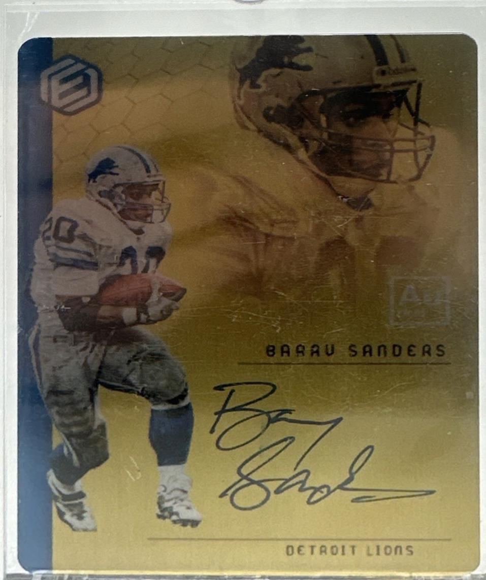 Barry Sanders [Steel] #SS-6