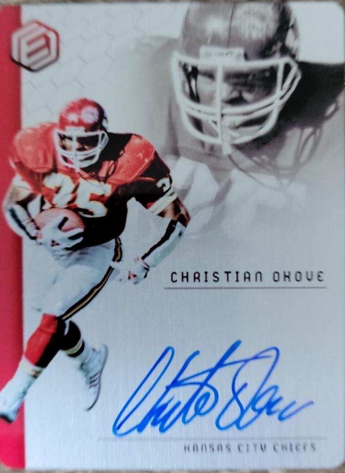 Christian Okoye [Steel] #SS-41