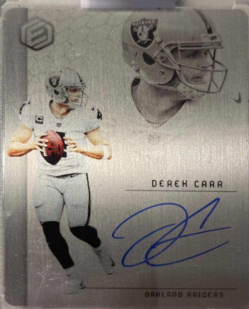 Derek Carr [Steel] #SS-31