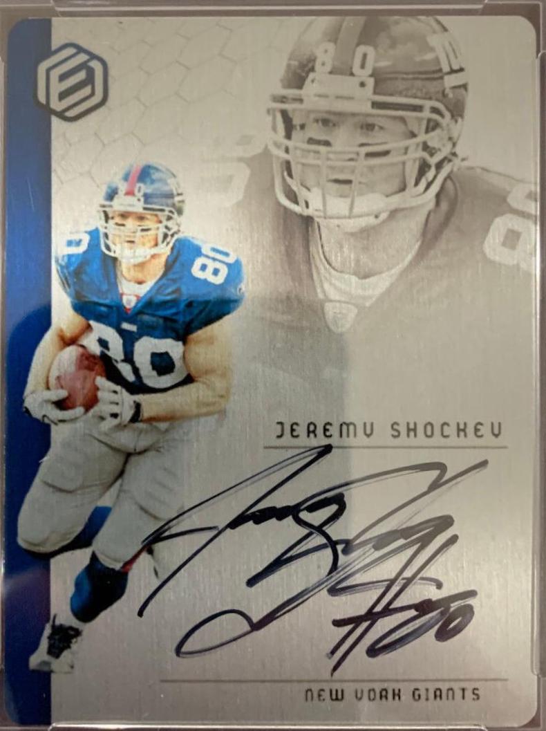 Jeremy Shockey [Steel] #SS-78
