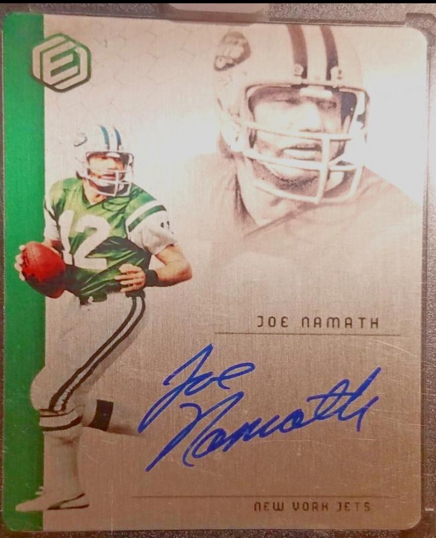 Joe Namath [Steel] #SS-9