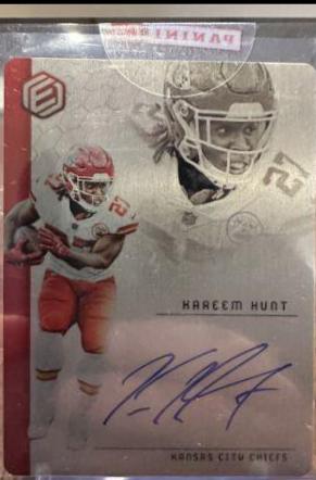 Kareem Hunt [Steel] #SS-94