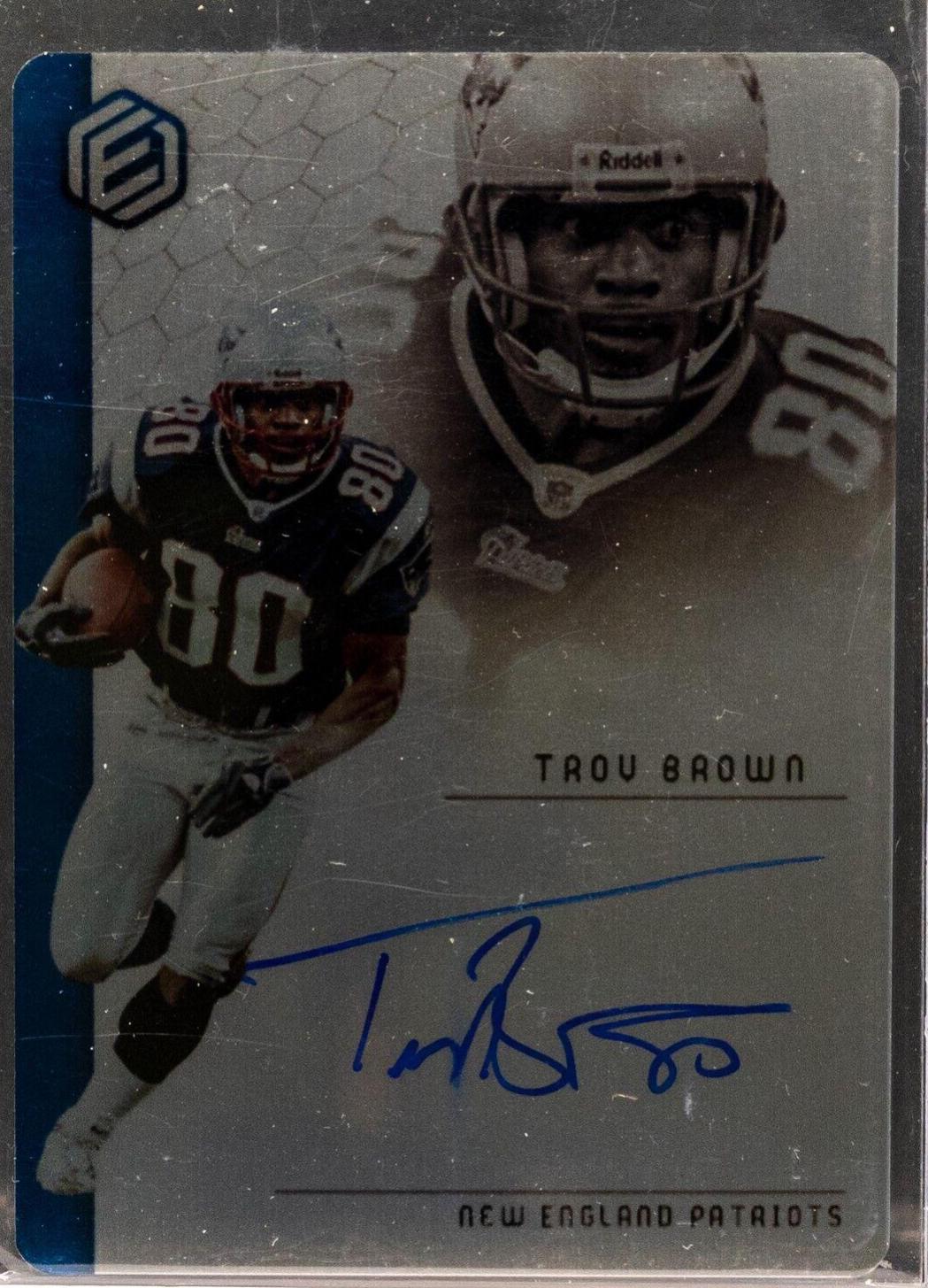 Troy Brown [Steel] #SS-19