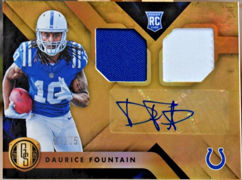 Daurice Fountain [Jersey Autograph Double] #268