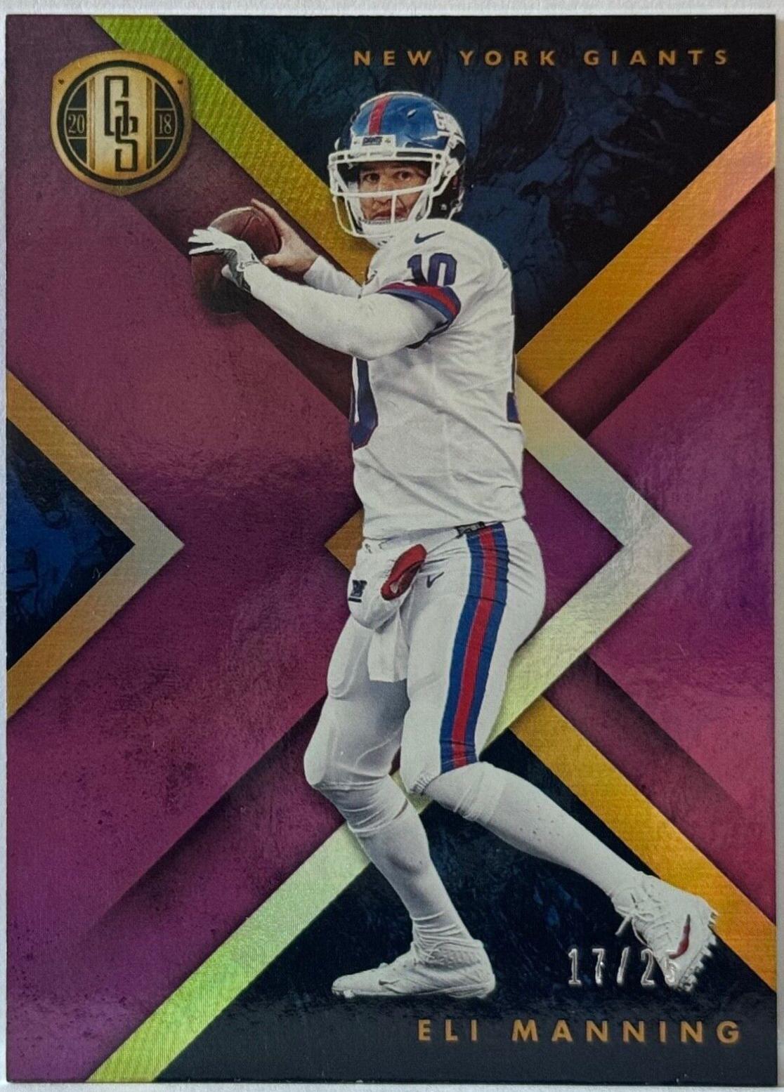 Eli Manning [Rose Gold] #77